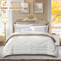 Fuana home textile Xinshe Le Four Seasons quilt autumn and winter thickened warm winter quilt single double universal wool quilt core