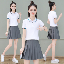 Kindergarten teacher garden dress dress suit female suit student dress dress suit summer teacher suit