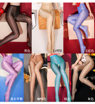 Sex stockings open crotch joint socks bright ultra-thin transparent sexy pantyhose sex underwear stockings hot and free