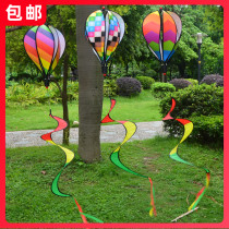 Hot air balloon windmill hanging wind-turning wind strip Real Estate Park attractions layout kindergarten decoration Windmill