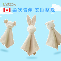 Newborn Hand Puppet Baby Soothing Towel to Entrance Baby Sleeping Doll Sleep Theorist Rabbit Paparazzi Bear Toy