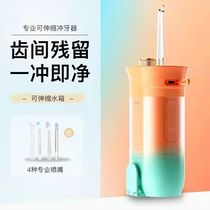 Ultrasonic Tooth Cleaner Punching Machine Calculus Portable Home Electric Orthodontic Water Dental Floss Gingival Cleaning Rechargeable