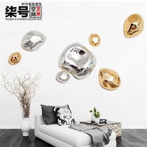 Creative stone wall decoration Hotel KTV wall decoration Restaurant bar living room personality diy wall products wall pendant