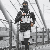 Light Pocket Personality Chest Bag Night Run Fitness Sports Protection Tactical Vest Exercise Reflective Treadmill Can Waistcoat