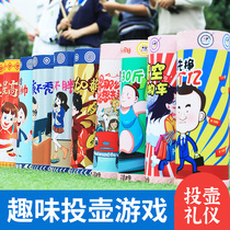 Throw Pot Game Props Imitation Ancient Plums Children Kindergarten Throw Arrows Suit Ancient Traditional Folk Nostalgia Toys