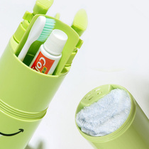 Travel wash cup set Travel travel toiletries Toothbrush toothpaste Storage wash bag Portable sub-bottle