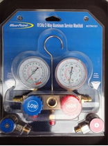 Blue dot tool car air conditioning maintenance pressure gauge set cold coal meter snow gauge air conditioning fluorometer