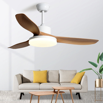 Fan light Guest restaurant Home modern simple decoration leak balcony breakfast snack hotel remote control ceiling fan