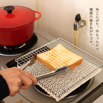  Made in Japan far-infrared ceramic plaster baking board direct fire baking net baking toast fish and vegetable bread rack