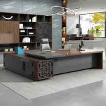 Boss desk simple modern manager supervisor desk new Chinese big class office single office furniture