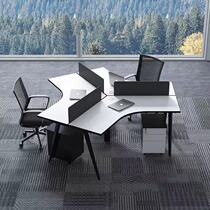 Staff office table and chair combination 8 6 3 person position screen partition card holder station staff desk computer desk desk desk