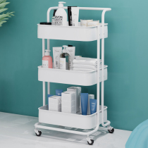 Beauty salon trolley Korean skin management tattoo cupping rack nail art living room storage rack Nordic Europe