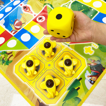 Childrens flying chess carpet kindergarten three-dimensional plane mat parent-child oversized climbing mat game educational toy
