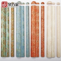 Ceramic tile Yang angle edge strip Kitchen bathroom wall brick Ohm corner package trimming decorative pressure strip waist line antique brick