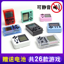 Square Mini Game Key Button Pendant Nostalgic with small Russian Tetris Tank Console Handheld