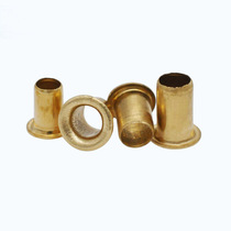 Copper corneal buckle rivet M1 5M1 7M2M2 3M3M4M5M6 Copper rivet Hollow copper rivet copper single tube