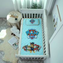 Baby latex mat kindergarten special baby childrens bed air conditioning soft mat Xia Bing silk mat Wang Wang team
