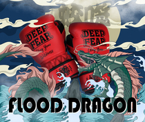 DF Jiao macrophages leather gloves boxing Muay Thai Sanda fighting boxing DFBG06 FLOOD DRAGON