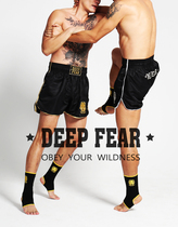 DF Thai boxing pants Muay boxing fight running Fighting shorts light breathable DEEPFEAR