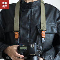 CAMMI Craftsmanship Design Micro Single Counter Camera Braces Skew Cross Decompression PD Quick Detached Shoulder Strap Thickened Harness
