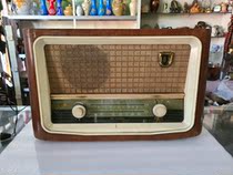 Antique collection 50 s large State-owned Shanghai brand old electronic tube radio