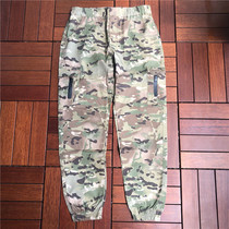 All terrain color MC Multi Terrain CP color casual tooling small leg pants function trousers multi pocket loose