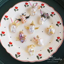 Natural Baroque Pearl Original Design Custom Baroque Monster Baroque Aloi Clouds Pearl Pendant