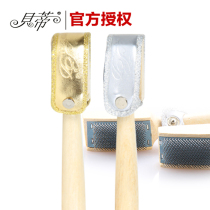 Betty Dance Shoe Brush Latin National Standard Dance Shoes Modern Square Dance Shoes Flush Soft Cowskin Foot Brush Steel Brush GS