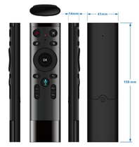 2 4G universal multi-function voice remote control G10S air flying mouse game controller radiator game card