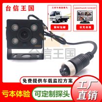 (Day special price) 1 inch car camera waterproof IP68 glue glue Star Light Night Vision Metal square probe