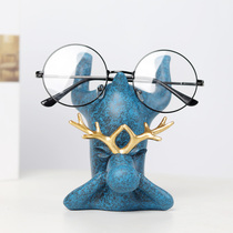 Creative fawn glasses display stand display decoration props sun glasses sunglasses creative counter decoration storage bracket
