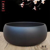 Purple sand tea cup wash extra large small pen wash ashtray multi-meat non-porous hydroponic calamus bowl lotus narcissus flower pot