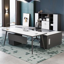 Boss table simple modern computer desk office manager table and chair combination office furniture big class desk