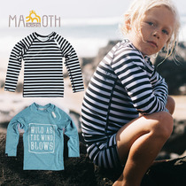 Dutch beach bandits children men and women treasure long sleeve T-shirt top sunscreen clothes split swimsuit beach clothes