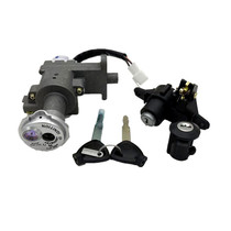 Light riding Suzuki Yuncai QS100T-A B Licai 125T-2A Fengcai Rui Cai Ou two three electric door full car lock