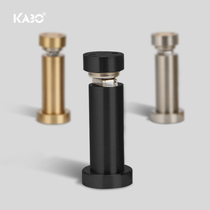 Germany KABO all copper door suction black wall suction door touch toilet suction door suction pure copper door stop anti-collision door suction