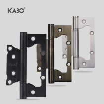 German KABO Zimu hinge Stainless steel folding wooden door hinge increased free slotting 5-inch long hinge monolithic