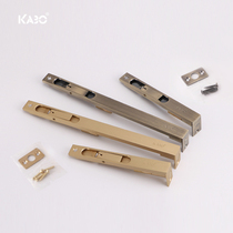 German KABO latch Pure copper concealed latch Mother and child door lock buckle door bolt double door All copper latch thickened door pin