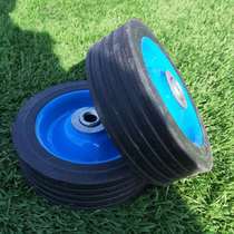 Hand trolley Rubber wheel bearing Shopping cart wheel Portable trolley wheel Luggage trailer wheel Small pull car accessories