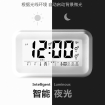 Polaris alarm clock Lazy snooze luminous mute Creative fashion multi-functional electronic bedside childrens LED alarm clock