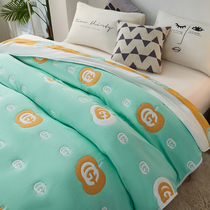 Cotton thickened ten layers of gauze quilt cotton towel blanket nap nap blanket air conditioning quilt single