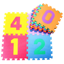 Mingde new and old digital letter puzzle stitching mat baby bedroom climbing mat 30*30 children foam mat