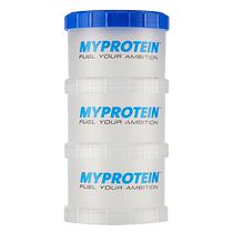 Shaking Cup random combination storage tank snack tank 3 layer plastic shaking Cup portable medicine box milk powder box protein powder