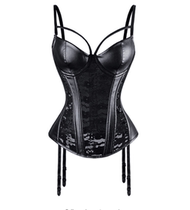 Palace Sexy Lace Spice clothing hanging socks with plastic body blouses PU plastic body underwear