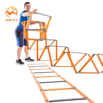 Dual-use agility ladder Rope ladder training Foot trainer Speed childrens fixed physical fitness coordination fitness ladder grid