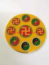 The manufacturer produces 90 lucky plates Zhaoxian 9cm five dragons sucking up the financial plate
