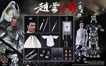 303TOYS 1 6 Three countries Zhao Yun Zhao Zilong pure bronze craftsmans version MP011 jade and white dragon and foal MP012