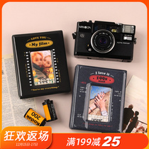 Korean wannathis retro Polaroid 3 inch star card photo album insert baby photo family album