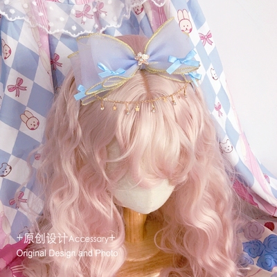 taobao agent Headband, genuine hair accessory, Lolita style