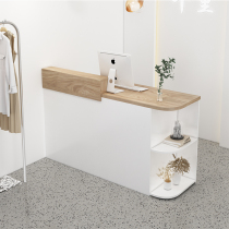 Commercial cashier Womens store small front desk clothing store bar table Simple and modern 1 meter 2 counter reception desk